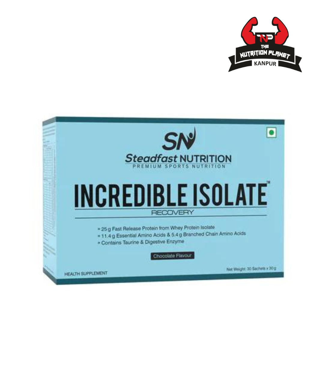 Steadfast Nutrition Incredible Isolate Whey Protein 1 Kg